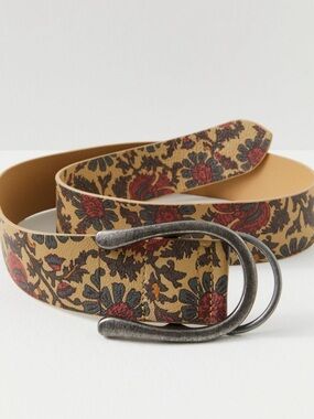 Free People Printed Uma Belt,  M/L